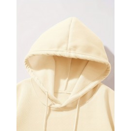 Stay Humble & Hustle Print Hoodie, Cool Hoodies For Men, Men's Casual Graphic Design Pullover Hooded Sweatshirt With Kangaroo Pocket Streetwear For Winter Fall, As Gifts